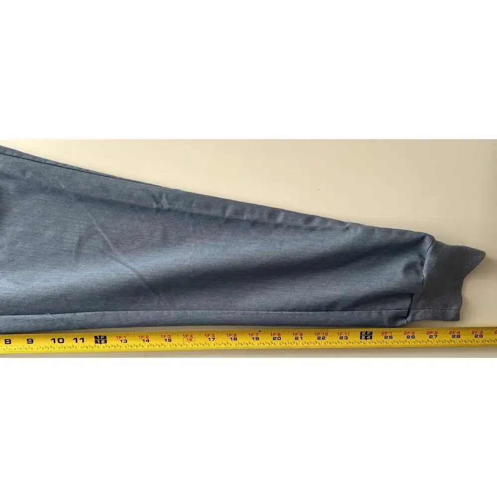 Figs Men's Medical Jogger Scrub Pants Technical Collection Powder Blue Pockets